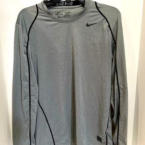 Nike Pro Fitted Dri Fit long sleeve shirt